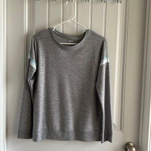 Sonoma Intimates Grey Long Sleeve Top